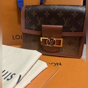 Authentic Louis Vuitton Dauphine Mini in Monogram